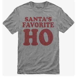 Santa’s favorite ho tee shirt unisex small new